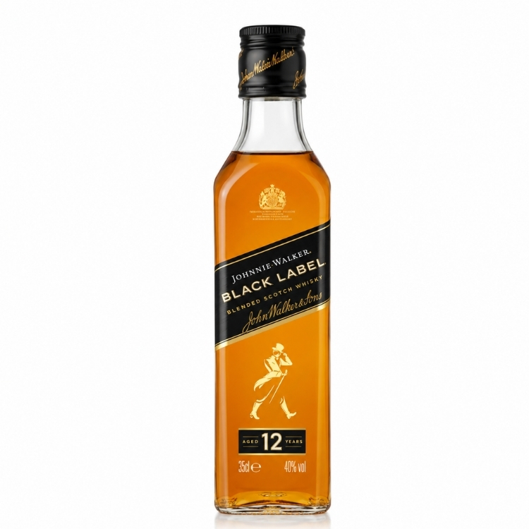 JOHNNIE WALKER BLACK LABEL 35 CL