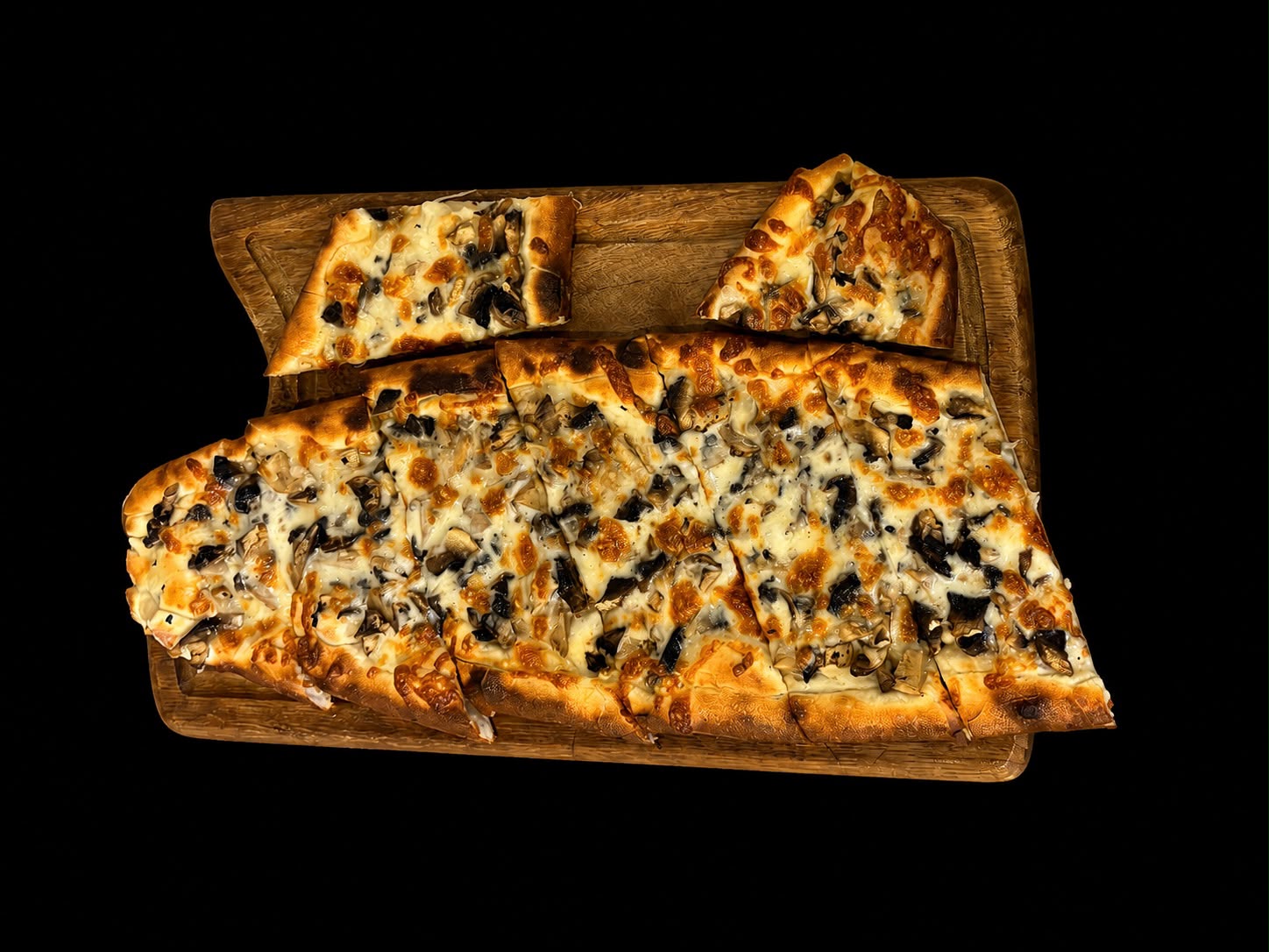KAŞARLI MANTARLI PİDE